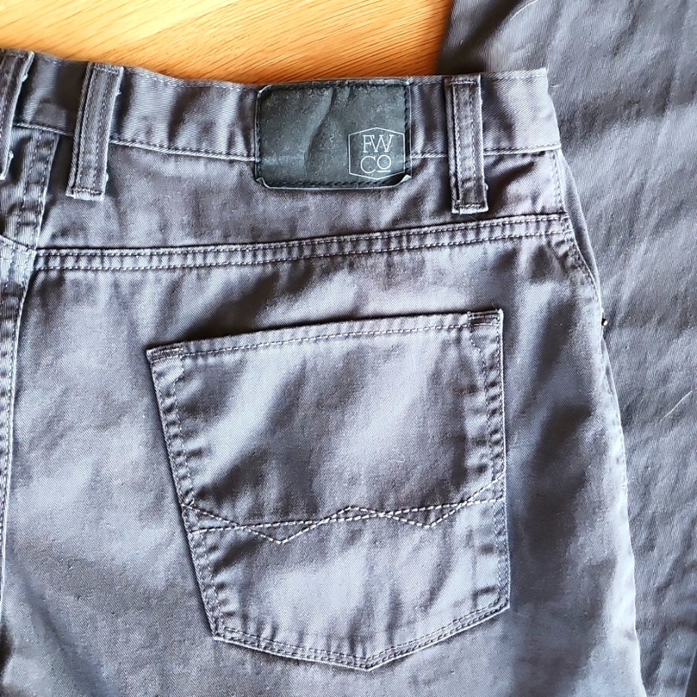 Freeworld Night Train Regular Cut Grayish Blue Denim 36W/33L - Picture 7 of 9